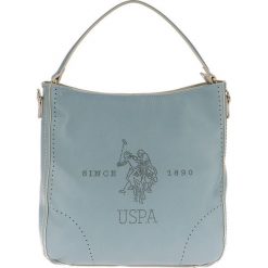 U.S. POLO ASSN. torebka damska Barrington jasnoniebieski. Niebieskie torebki klasyczne damskie U.S. Polo Assn., bez wzorów, bez dodatków. Za 339,00 zł.