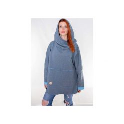 Kangoo hoodie. Niebieskie bluzy męskie rozpinane marki Evokaii, m, z aplikacjami, z bawełny. Za 289,00 zł.