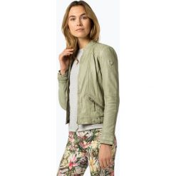 Gipsy - Damska kurtka skórzana – Macy, zielony. Zielone kurtki damskie Gipsy, xl, bez wzorów, eleganckie, bez kaptura. Za 699,95 zł.