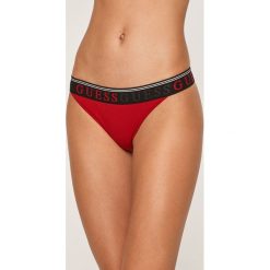 Guess Jeans - Brazyliany. Szare majtki damskie Guess Jeans, s, z elastanu. Za 59,90 zł.