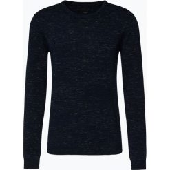 Swetry klasyczne męskie: Minimum – Sweter męski – Davin, niebieski