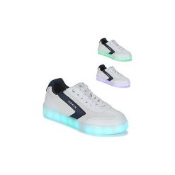 Buty Dziecko Geox J KOMMODOR B.B. Białe trampki chłopięce Geox. Za 230,30 zł.