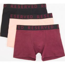 3 pack bokserek - Bordowy. Czerwone bokserki męskie Reserved. Za 59,99 zł.
