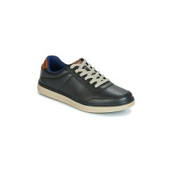 Buty Skechers MEN USA. Czarne trampki męskie Skechers, bez wzorów, bez zapięcia. Za 289,00 zł.