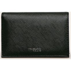 Trussardi Jeans - Portfel. Czarne portfele męskie Trussardi Jeans, bez wzorów, z poliesteru. Za 319,90 zł.