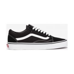 Vans Old Skool Trampki Czarny. Czarne trampki męskie Vans, bez wzorów, ze skóry, bez zapięcia. Za 326,95 zł.