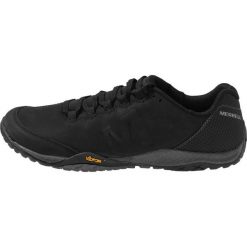 Merrell PARKWAY EMBOSS LACE Obuwie hikingowe black. Czarne buty trekkingowe męskie Merrell, ze skóry, outdoorowe. Za 459,00 zł.