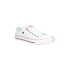 Buty Big Star Trampki sznurowane T27402. Szare tenisówki damskie BIG STAR. Za 78,99 zł.