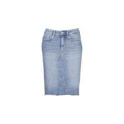 Spódnice krótkie Guess FIJI. Niebieskie spódniczki damskie Guess, z aplikacjami, krótkie, mini. Za 299,00 zł.