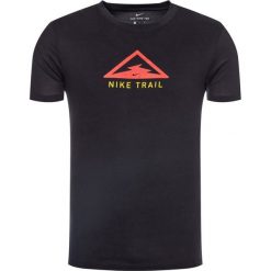 Koszulka techniczna NIKE Dri-FIT Trail Running CT3857. Żółte koszulki męskie Nike, xxl, bez wzorów, z bawełny, sportowe, polo, bez rękawów. Za 129,00 zł.