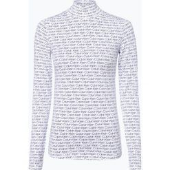 Calvin Klein - Damska koszulka z długim rękawem, biały. Białe koszulki damskie Calvin Klein, s, z napisami, bez kołnierzyka, z długim rękawem. Za 299,95 zł.