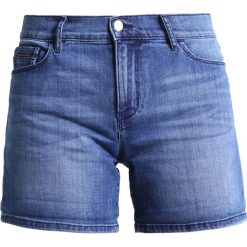 Calvin Klein Jeans CUT OFF SHORT Szorty jeansowe blue. Niebieskie szorty damskie Calvin Klein Jeans. W wyprzedaży za 251,30 zł.