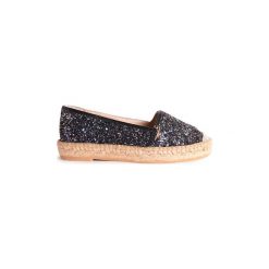 Espadryle Patrizia Pepe DV6331/AN84-K319. Czarne espadryle damskie Patrizia Pepe, bez wzorów, bez obcasa. Za 349,00 zł.