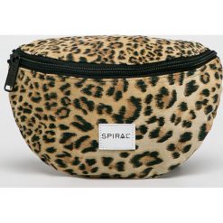 Spiral - Nerka. Brązowe nerki damskie Spiral, w paski, z poliesteru, casualowe, z nadrukiem, bez dodatków. W wyprzedaży za 49,90 zł.