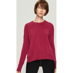 Gładki sweter basic - Fioletowy. Fioletowe bez kategorii Sinsay, s. Za 39,99 zł.