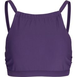 Biustonosz bikini bustier, szybko schnący bonprix lila. Fioletowe stroje kąpielowe damskie bonprix, bez wzorów. Za 42,99 zł.