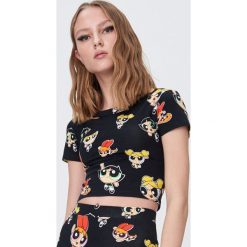 Top Atomówki - Czarny. Czarne topy damskie Sinsay, xl, bez wzorów, bez kołnierzyka. Za 29,99 zł.
