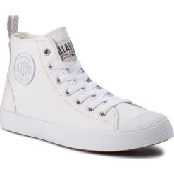 Sneakersy PALLADIUM - Pallaphoenix Mblty Lt 75955-144-M White/Ash. Białe sneakersy damskie Palladium, ze skóry. W wyprzedaży za 299,00 zł.