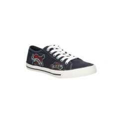 Trampki i tenisówki damskie: Buty S.Oliver Trampki sznurowane haftowane 5-23639-38