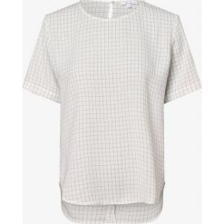 Opus - Bluzka damska – Flanike, beżowy. Brązowe bluzki damskie Opus, w kratkę, bez kołnierzyka, bez rękawów. Za 149,95 zł.