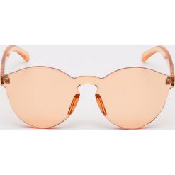 Okulary przeciwsłoneczne - Pomarańczowy. Pomarańczowe okulary przeciwsłoneczne damskie Sinsay. Za 14,99 zł.