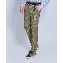 Spodnie chino w kolorze zielonym. Zielone spodnie męskie Cacharel, m, z bawełny, klasyczne. W wyprzedaży za 349,95 zł.