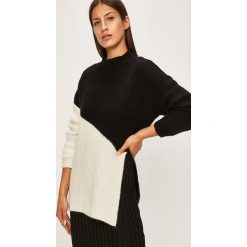 Answear - Sweter. Białe swetry damskie ANSWEAR, s, bez wzorów, z elastanu, bez rękawów, bez kaptura. W wyprzedaży za 99,90 zł.