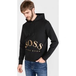 BOSS Sly Bluze Czarny. Czarne bluzy męskie Boss, l, z haftami, z elastanu, bez kołnierzyka, bez rękawów, bez kaptura. Za 888,95 zł.