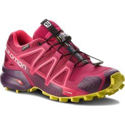 Buty SALOMON - Speedcross 4 Gtx GORE-TEX 404666 22 G0 Beet Red/Poten. Czerwone buty sportowe damskie marki Salomon. W wyprzedaży za 489,00 zł.