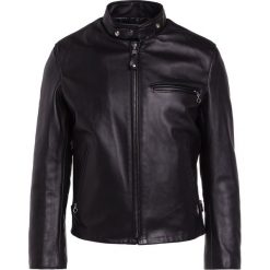 Kurtki męskie: Schott Made in USA CAFÉ RACER Kurtka skórzana black
