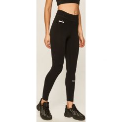 Diadora - Legginsy. Czarne spodnie damskie Diadora, s, z elastanu. Za 119,90 zł.