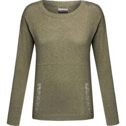 Sweter NAPAPIJRI DILLI Zielony. Zielone swetry damskie marki Napapijri, moro, z dzianiny, bez rękawów, bez kaptura. W wyprzedaży za 330,00 zł.