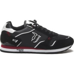 Trussardi Jeans Tenisówki Czarny Pomarańczowy. Pomarańczowe trampki męskie Trussardi Jeans, bez wzorów, z jeansu, bez zapięcia. Za 576,95 zł.