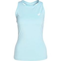 ASICS TANK Koszulka sportowa porcelain blue. Niebieskie topy sportowe damskie Asics, xl, z elastanu. Za 129,00 zł.