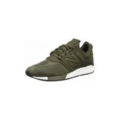 Buty New Balance 247. Zielone trampki męskie New Balance, bez wzorów, bez zapięcia. Za 450,10 zł.