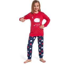 Bielizna chłopięca: Piżama juniorska 978/85 sleep well young czerwono-granatowa r. 158/164