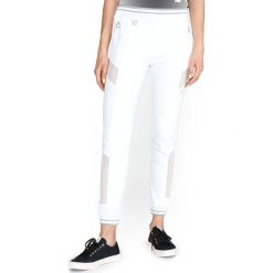 Versace Jeans Spodnie dresowe Biały. Białe spodnie damskie Versace Jeans, m, z bawełny. Za 1467,95 zł.
