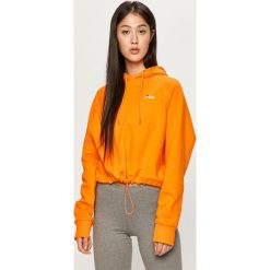 Fila - Bluza. Czarne bluzy damskie Fila, s, bez wzorów, z bawełny, bez rękawów, z kapturem. Za 239,90 zł.