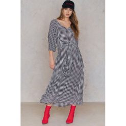 Długie sukienki: SheIn Długa sukienka z rozcięciem – Multicolor