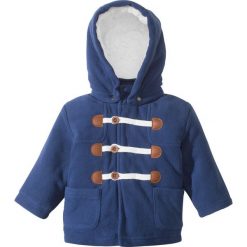 Bluzy niemowlęce: Bluza z polaru niemowlęca bonprix kobaltowy