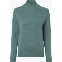 Marie Lund - Damski sweter z wełny merino, zielony. Zielone swetry damskie marki Marie Lund, m, bez wzorów, z wełny, eleganckie, bez rękawów, bez kaptura. Za 129,95 zł.