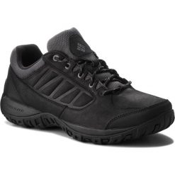 Trekkingi COLUMBIA - Ruckel Ridge Plus BM5523 Black/Shark 010. Czarne trapery męskie Columbia, ze skóry, bez zapięcia, trekkingowe. W wyprzedaży za 269,00 zł.