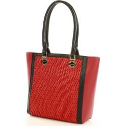 MONNARI Klasyczna torebka shopper bag czerwony. Czerwone shopper bag damskie Monnari, ze skóry, na ramię. Za 169,00 zł.