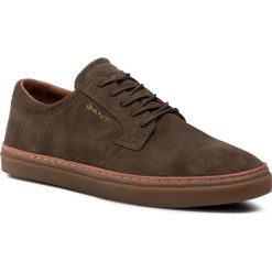 Tenisówki GANT - Prepville 21633875 Dark Olive G710. Zielone półbuty męskie GANT, bez wzorów, ze skóry, klasyczne, bez zapięcia. Za 499,00 zł.