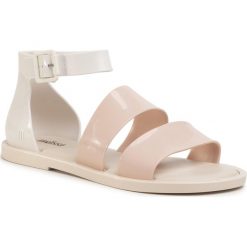Sandały MELISSA - Model Sandal Ad 32797 Beige/Pink 50739. Różowe klapki damskie Melissa, bez wzorów, z tworzywa sztucznego, bez obcasa, na obcasie. Za 299,00 zł.