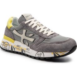 Sneakersy PREMIATA - Mick 3751 Szary. Szare sneakersy męskie marki Premiata, na co dzień, bez wzorów, z zamszu, bez zapięcia. Za 849,00 zł.