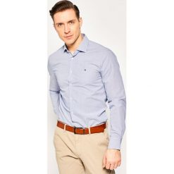 Koszula Tommy Hilfiger Tailored Classic TT0TT06858. Niebieskie koszule męskie Tommy Hilfiger Tailored, m, bez wzorów, z bawełny, casualowe, bez kołnierzyka, bez rękawów. W wyprzedaży za 199,00 zł.
