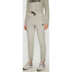 Adidas Performance - Spodnie. Szare spodnie damskie adidas Performance, s, bez wzorów, z bawełny. W wyprzedaży za 179,90 zł.
