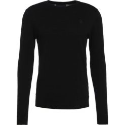 Swetry klasyczne męskie: GStar CORE R KNIT L/S Sweter black