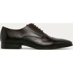 Aldo - Półbuty skórzane Ancede. Pomarańczowe buty wizytowe męskie ALDO, ze skóry, eleganckie, z okrągłym noskiem. Za 429,90 zł.